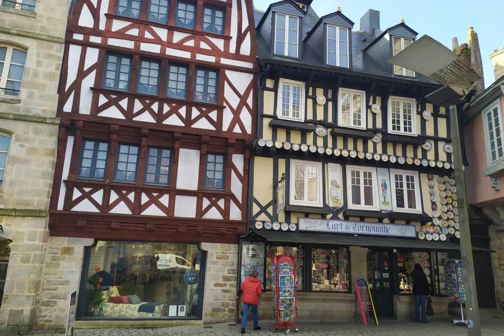Logement Atypique Bien Etre Au Coeur De La Nature Quimper Buitenkant foto