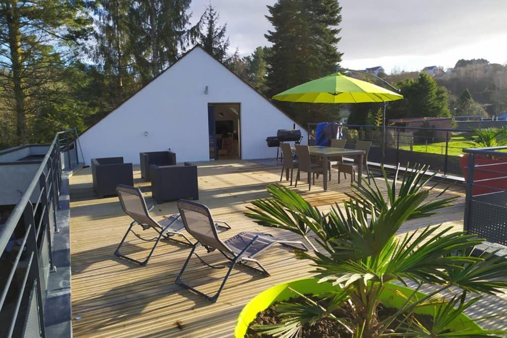 Logement Atypique Bien Etre Au Coeur De La Nature Quimper Buitenkant foto