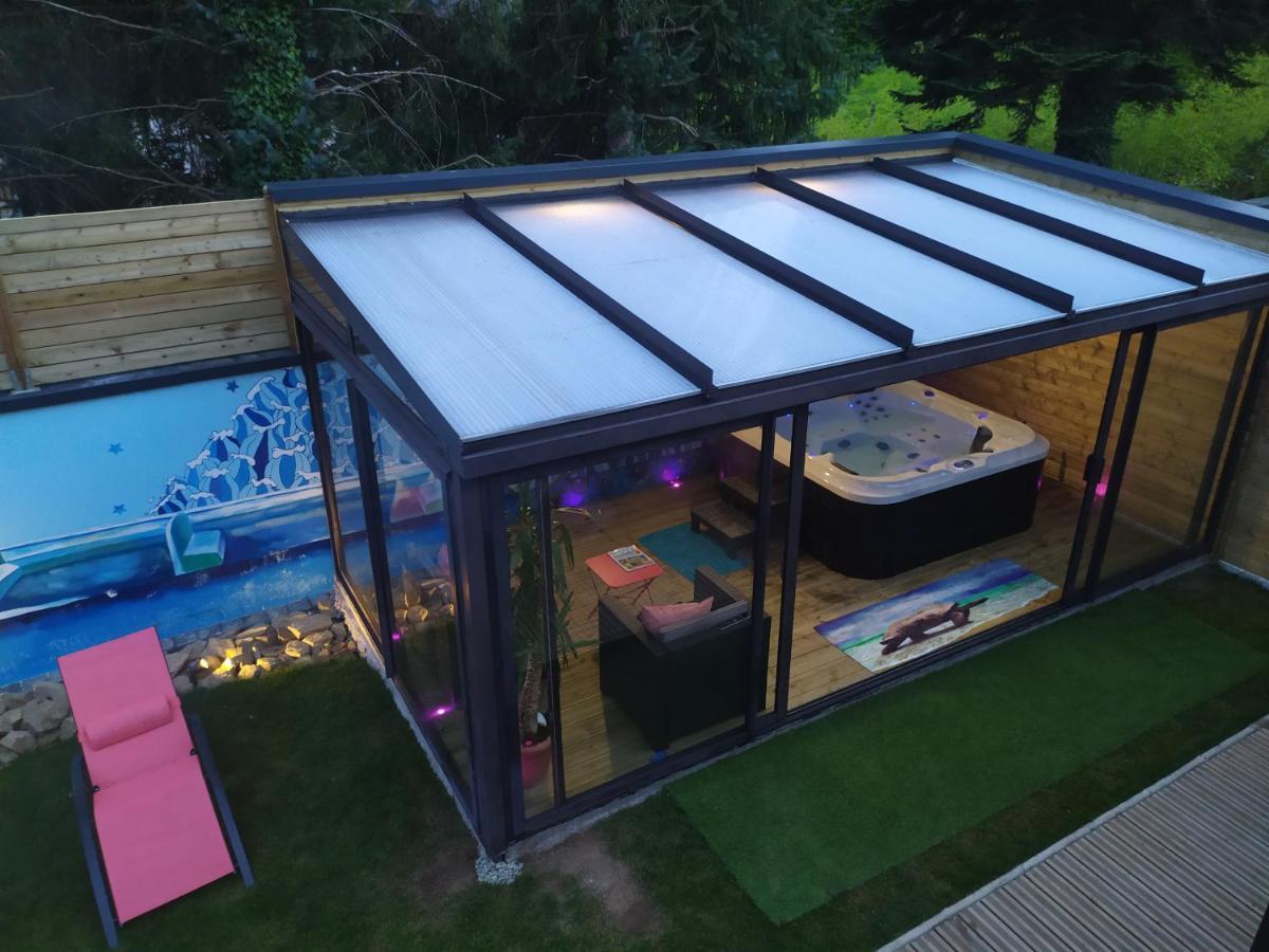 Logement Atypique Bien Etre Au Coeur De La Nature Quimper Buitenkant foto